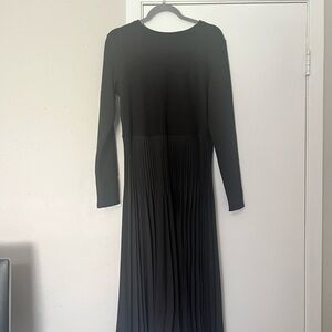 Uniqlo Black Long Sleeve Dress
